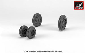 Roues Armory Models AW72328 F-4 Phantom-II avec pneus lestés, échelle 1/72 (début) – image 4