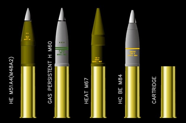 AFV Club AG35030 Ensemble de munitions pour obusier US105mm au 1/35 – image 3
