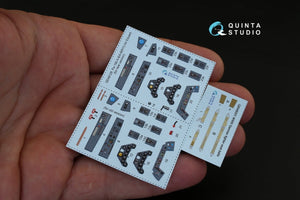 Intérieur imprimé en 3D et coloré sur papier décalcomanie Quinta Studio QD48128 Fw 190 A-8/A-9 (R11) (pour kit Eduard) 1/48 – immagine 2