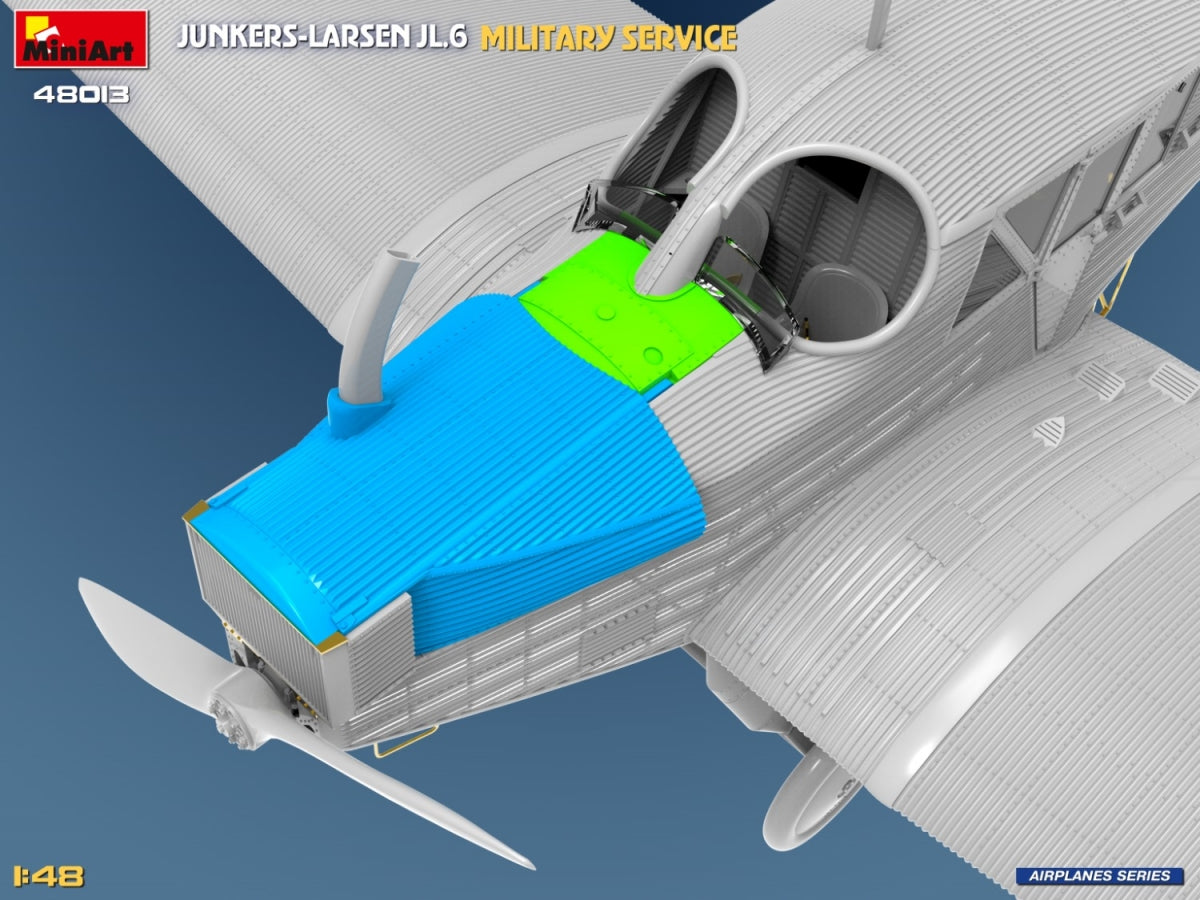 MiniArt 48013 Junkers-Larsen JL.6 1/48 – image 10
