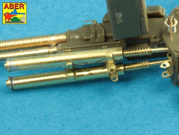 Canon Aber 35L-114 pour mitrailleuse lourde russe de 12,7 mm DShK, version Seconde Guerre mondiale (JS-2 ; JS-3 ; JSU-152) (1/35) – image 20