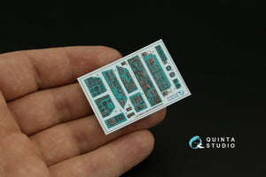 Intérieur imprimé en 3D et coloré sur papier décalcomanie Quinta Studio QD48380 Mi-8MT (AMK) 1/48  – Bild 7