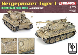 Dragon 7210 Tigre de démolition avec Zimmerit (1/72) – immagine 3