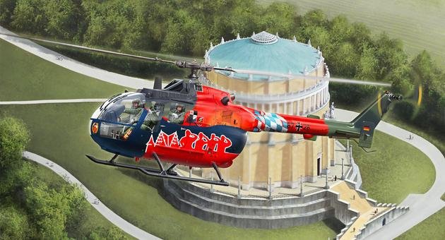 Revell 04906 BO 105 35e anniversaire de Roth Fly-Out Version (1/32)