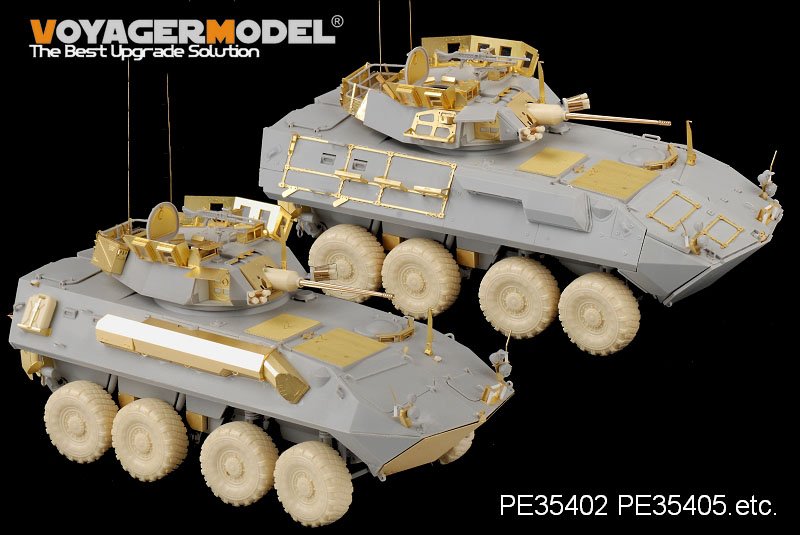 Maquette Voyager PE35405 LAV-A2 USMC moderne de base pour TRUMPETER 01521 1/35 – immagine 10