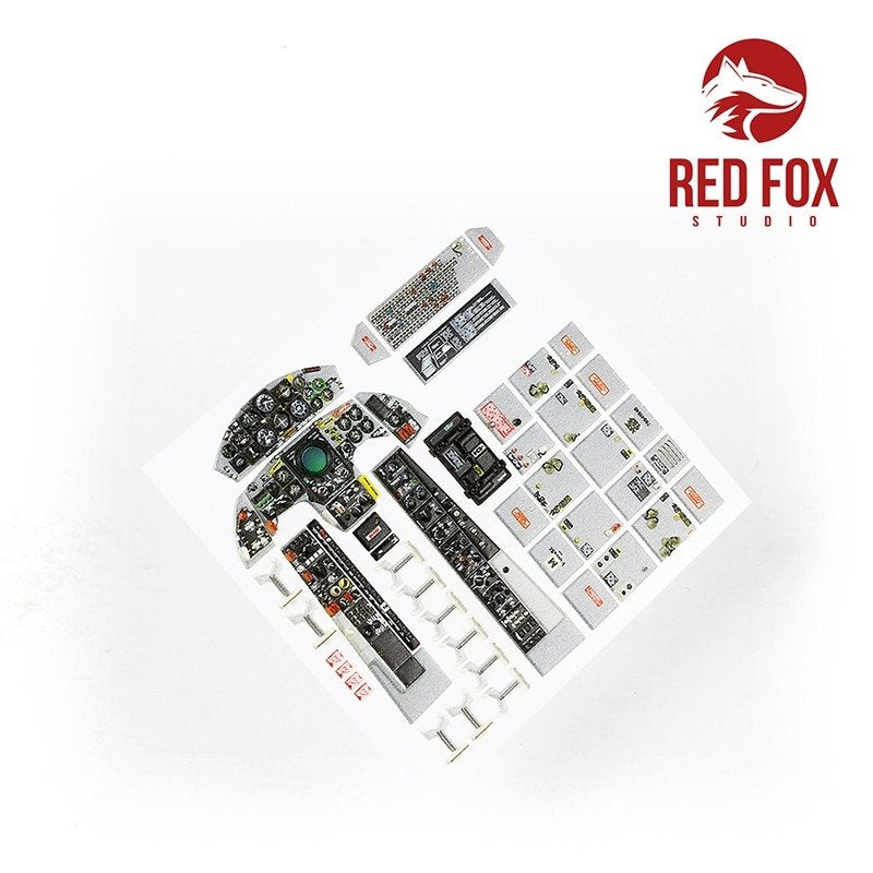 Red Fox Studio QS-32123 F-104C Starfighter (pour kit Italeri) 1/32 – image 4
