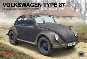 Rye Field Modèle 5113 Volkswagen Type 87 avec intérieur complet 1/35