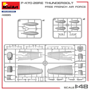 MiniArt 48015 P-47D-28RE THUNDERBOLT. GRATUIT FORCE AÉRIENNE FRANÇAISE 1/48 – image 5
