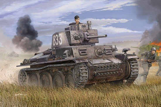 Trumpeter 01577 Allemand PzKpfw 38(t) Ausf.E/F (1/35)