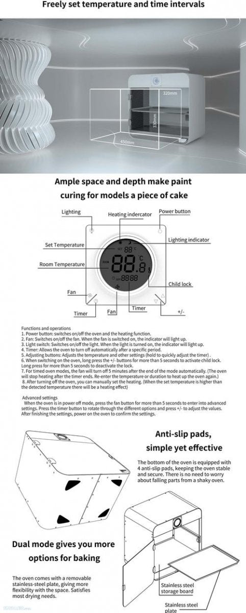 DSPIAE CURING OVEN / Kabina do suszenia – zdjęcie 4