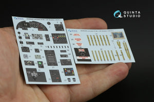 Intérieur imprimé en 3D et coloré sur papier décalcomanie Quinta Studio QD48248 Lancaster B Mk.I (HK Models) 1/48 – immagine 2