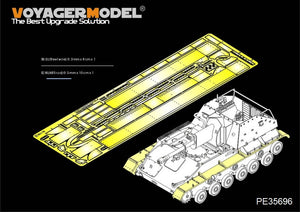 Garde-boues de canon automoteurs russes SU-76 de la Seconde Guerre mondiale, modèle Voyager PE35696, pour MiniArt 35053 au 1/35