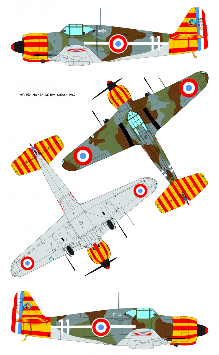 Dora Wings 48019 Bloch MB.152 1/48 – Bild 4