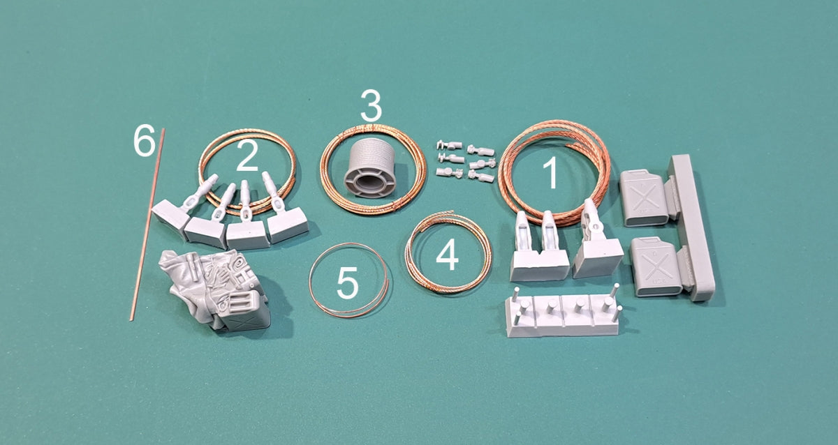 Kit de mise à niveau Eureka XXL ER-3572 pour le véhicule de génie de combat M728, compatible avec la maquette AFV Club 35254 au 1/35 – imagen 2