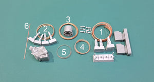 Kit de mise à niveau Eureka XXL ER-3572 pour le véhicule de génie de combat M728, compatible avec la maquette AFV Club 35254 au 1/35 – imagen 2