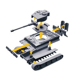 Italeri 34103 TIGER - WoT - Maquette facile à monter au 1/72 – imagen 2