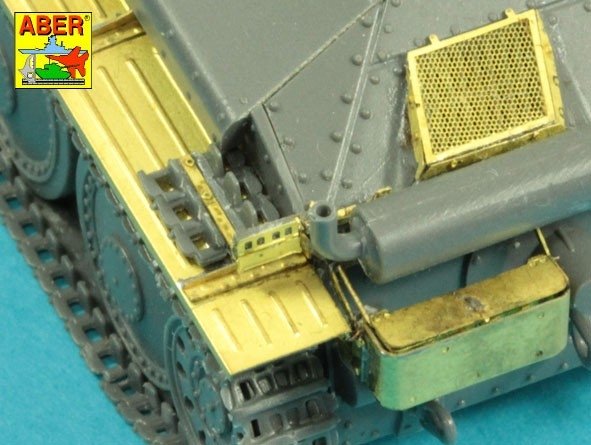 Aber 48041 Pz.Kpfw..38 (t) Ausf. Char allemand E/F/G Pz.38 (t) pt.2-ailes 1/48 – imagen 7