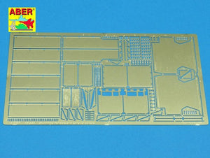 Aber 35A043 Garde-boue pour Sturmtiger (1/35)