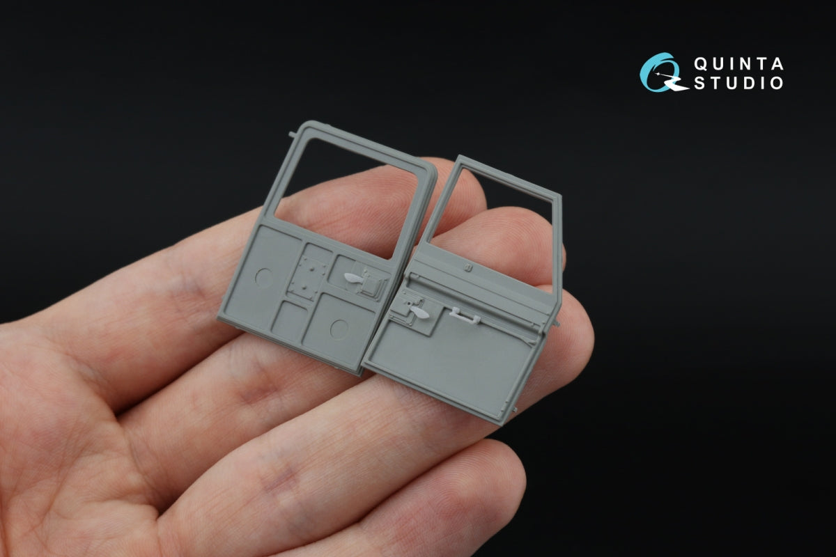 Intérieur imprimé en 3D et coloré sur papier décalcomanie (AK Interactive) pour Land Rover série 88 II (Quinta Studio QD+35139) (avec pièces en résine imprimées en 3D) à l&amp;#39;échelle 1/35 – Bild 10