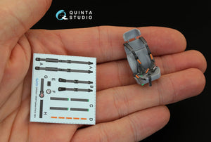 Ceintures pour 1 siège de la famille MRAP Typhoon (réf. Quinta Studio QR35001), imprimées en 3D et colorées sur papier décalcomanie (pour tous les kits), échelle 1/35. – image 3