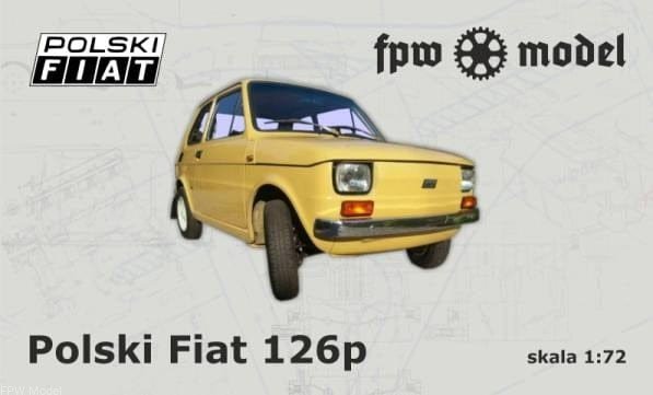 FPW Model 72600 Polish Fiat 126p (early version) 1/72