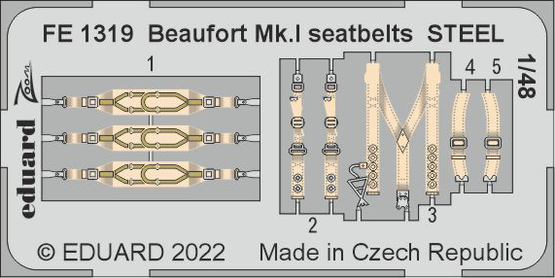 Eduard BIG49360 Beaufort Mk. I PARTIE I ICM 1/48 – image 3
