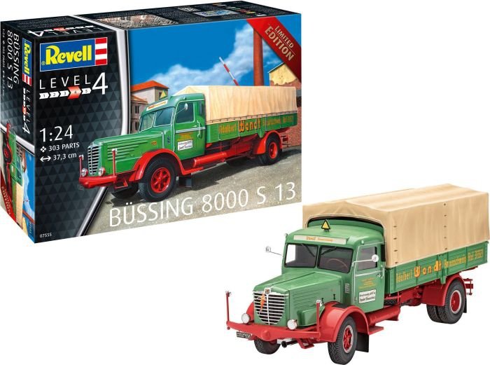 Revell 07555 Büssing 8000 S 13 Édition Limitée 1/24