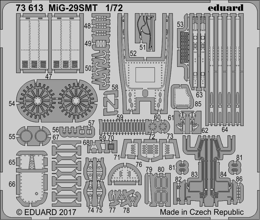 Eduard 73613 MiG-29SMT ZVEZDA 1/72 – image 2
