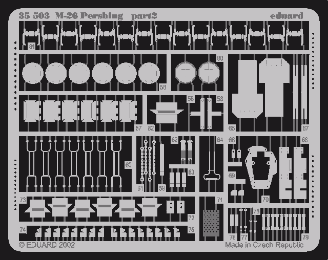 Eduard 35503 M-26 1/35 Tamiya