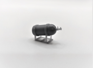 Pièces de maquette Yamamoto YMPTUN3S Cylindre nitro sur support 1/24