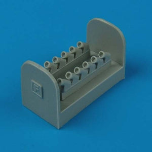 Échappement Quickboost QB72240 Spitfire Mk. XIV - rond 1/72