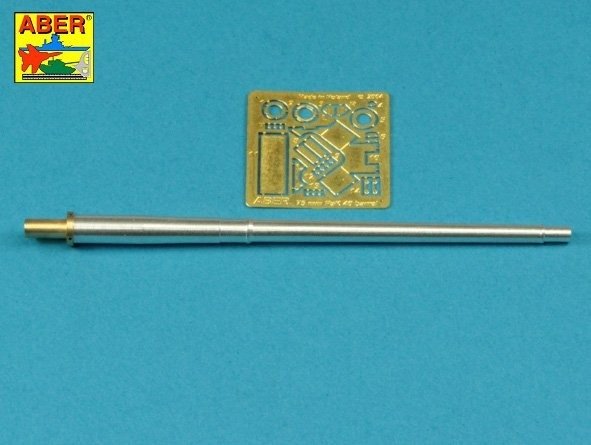 Canon Aber 35L-328 pour canon allemand PaK 40 de 75 mm sans frein de bouche, échelle 1/35