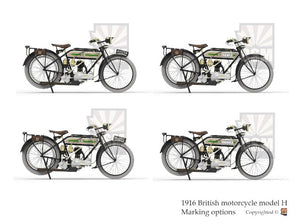 Copper State Models B35-001 Moto britannique Tr.Model H 1/35 – imagen 2