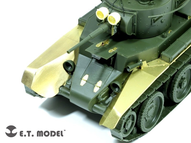 E.T. Model S35-007 WWII Soviet BT-7 (Mod.1935) Basic Value Package For TAMIYA 35309 1/35 – zdjęcie 5