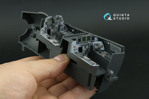 Intérieur imprimé en 3D et coloré sur papier décalcomanie Quinta Studio QD32119 F-15E (Tamiya) 1/32 – image 6