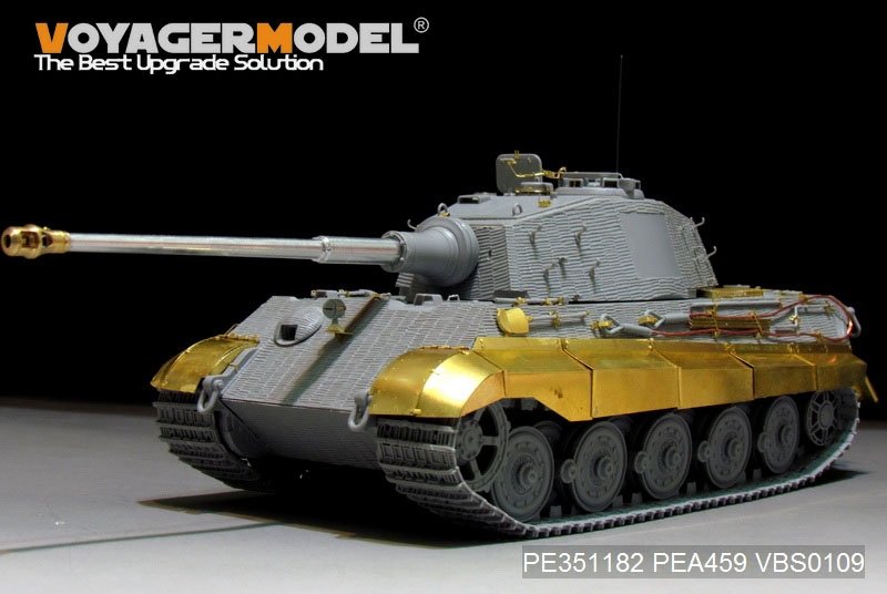 Voyager modèle PEA459 WWII allemand Sd.Kfz.182 King Tiger Schurzen (pour kit DRAGON/ZVEZDA) 1/35 – image 2