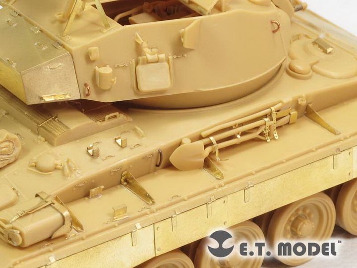 Maquette ET E35-136 Char léger américain M-24 Chaffee (Première production) pour Bronco 35069 au 1/35 – immagine 6