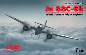 ICM 48239 Ju 88C-6b, chasseur de nuit allemand de la Seconde Guerre mondiale, échelle 1/48