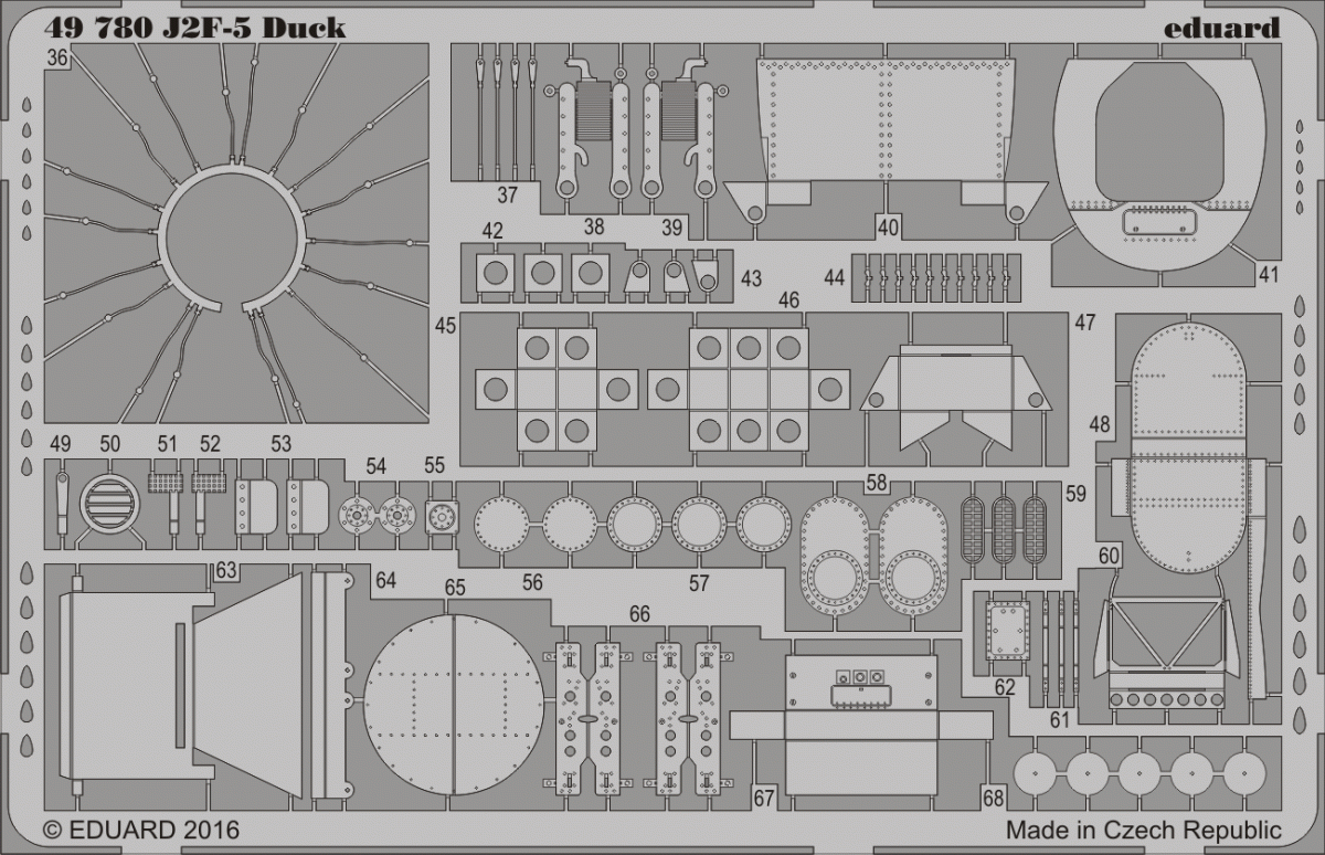 Eduard 49780 J2F-5 Duck 1/48 MERIT – zdjęcie 2