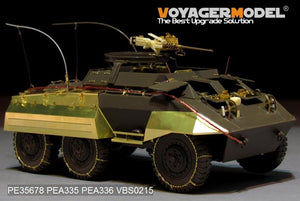 Chaînes à pneus pour véhicules blindés USM8/M20 de la Seconde Guerre mondiale, modèle Voyager PEA336 (pour TAMIYA 35228 35234/ITALERI 6364), échelle 1/35  – Bild 2