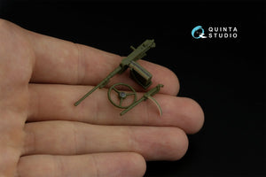 Intérieur imprimé en 3D et coloré sur papier décalcomanie Quinta Studio QD35088 M3A1 Scout (Zvezda) 1/35 – Bild 3