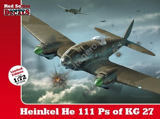 Kagero KD72002 Heinkel He 111 Ps de KG 27 1/72