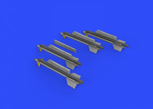 Missiles Eduard 672188 R-13M avec pylônes pour MiG-21 au 1/72 – Bild 3