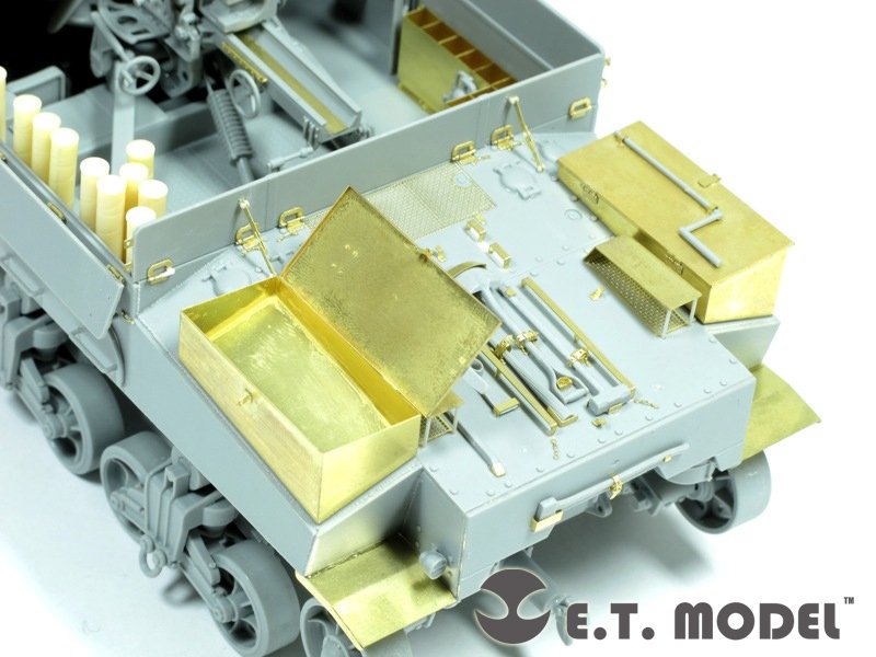 ET Model S35-005 WWII US M7 Priest Mid Production Value Package pour DRAGON 6637 1/35 – immagine 8