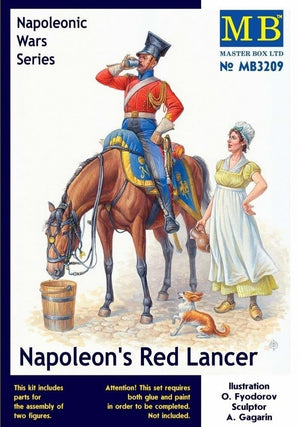 Master Box 3209 Lancier rouge de Napoléon Série Guerre napoléonienne 1/24