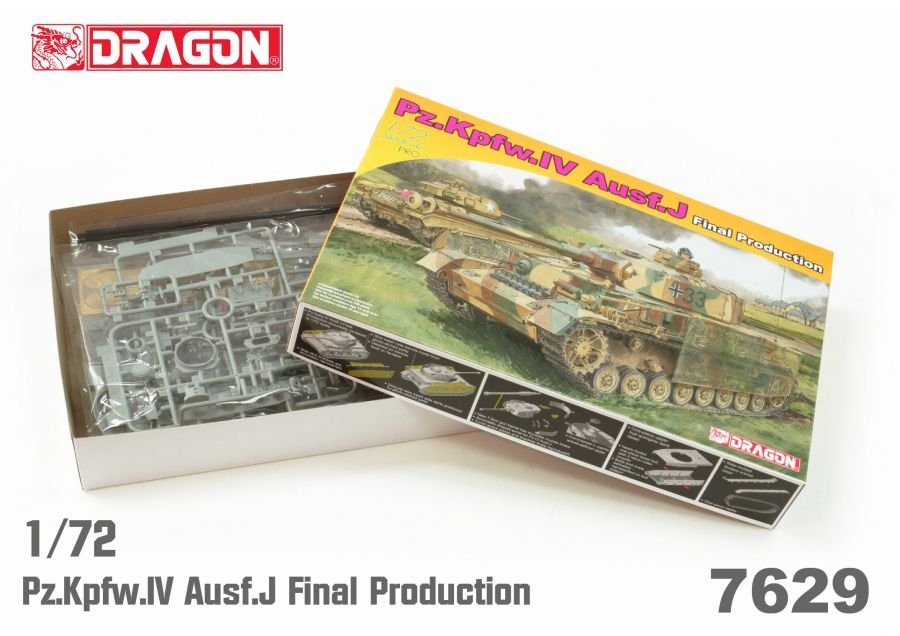Dragon 7629 Pz.Kpfw.IV Ausf.J Production Finale 1/72 – immagine 8