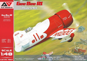 Maquette A&amp;amp;A Models 4807 Gee Bee R1 Modèle 1933 1/48