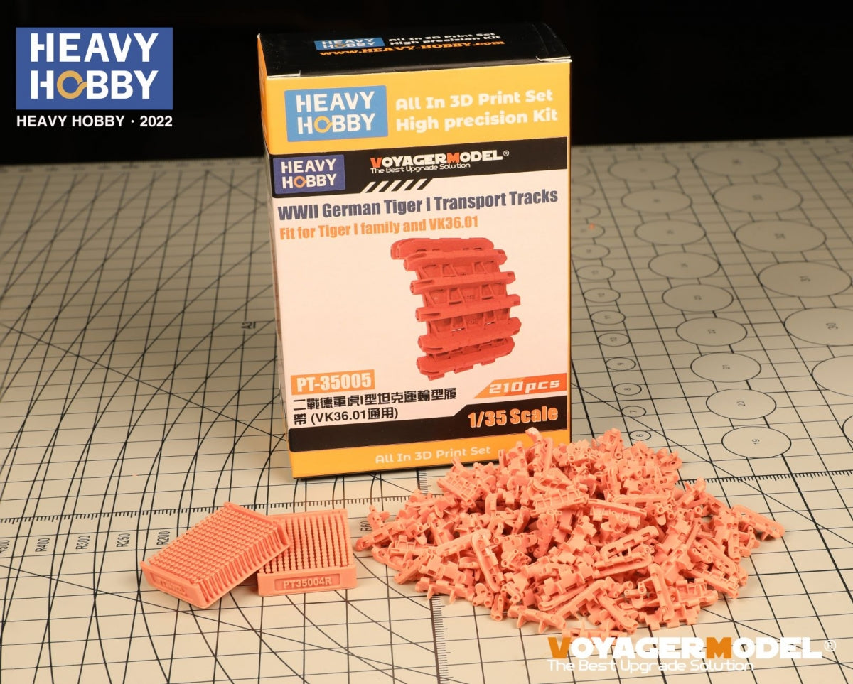 Heavy Hobby PT35005 Chenilles de transport Tiger I allemand de la Seconde Guerre mondiale 1/35 – immagine 2