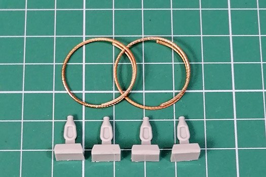 Câble de remorquage Eureka XXL ER-4808 pour chars soviétiques IS-2 et IS-3, échelle 1/48