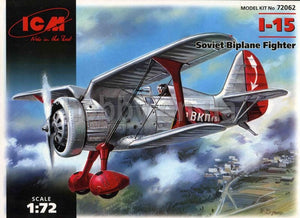 ICM 72062 Polikarpov I-15 Biplan soviétique (1/72)